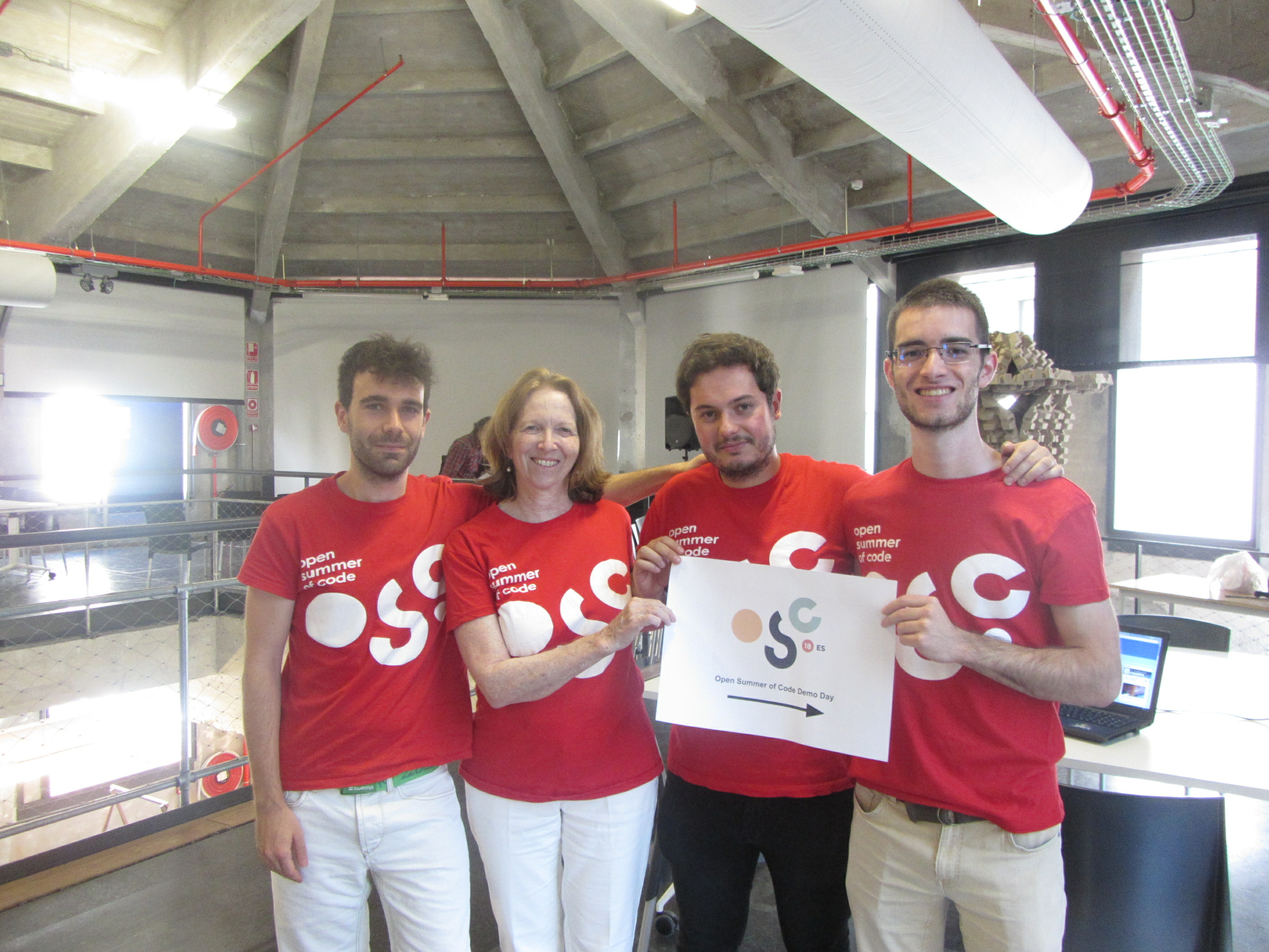 Mentores y estudiantes oSoc18